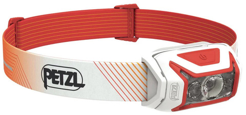 Картинка фонарь налобный Petzl Actik Core 2022 красный - 1
