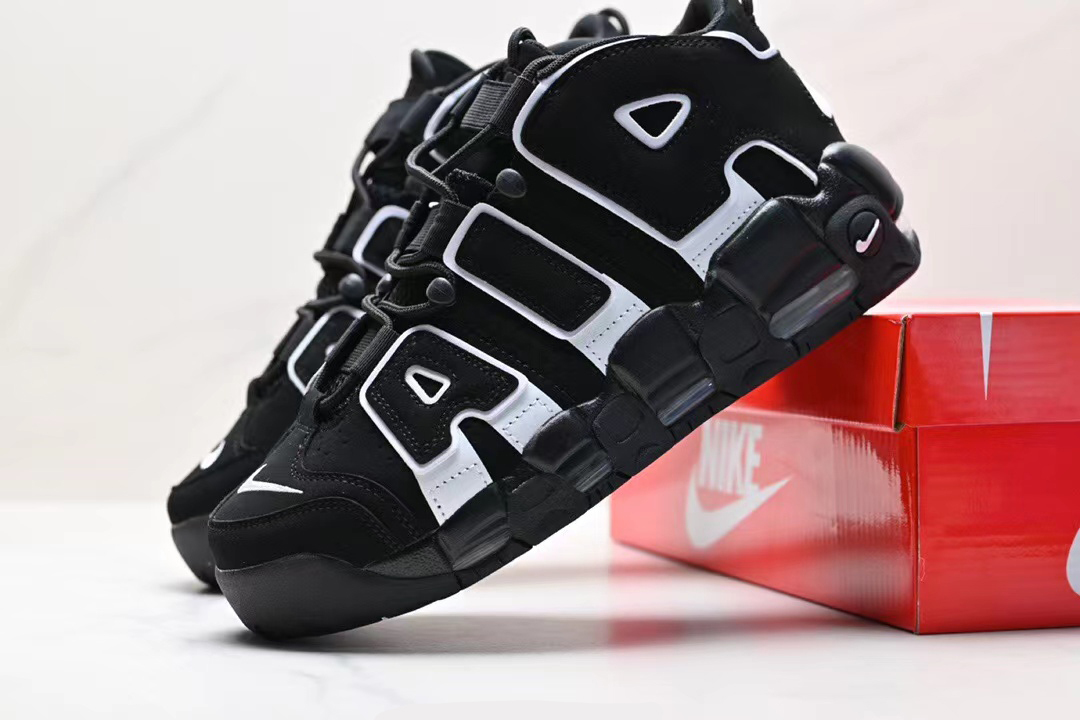 Nike air uptempo 96 black store