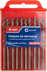 Сверла по металлу CUTOP Profi (упаковки по 5/10 шт)