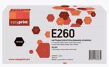 Тонер-картридж EasyPrint LL-E260 для Lexmark E260, E360, E460 (3500 стр.) черный, с чипом