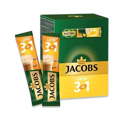 Кофе JACOBS 3 в 1 Latte 14.8 гр РОССИЯ