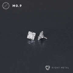 Cubic Zirconia Square Crystal