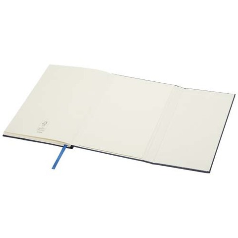 Блокнот Alejandra формата А5 с твердой обложкой из переработанной кожи