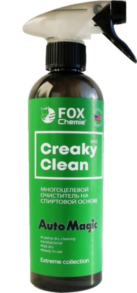 Fox chemie. Fox Chemie универсальный очиститель Creaky clean f643, 0.5 л. Fox Chemie Creaky clean универсальный очиститель. Fox Chemie кондиционер для кожи. Fox Chemie очиститель салона.