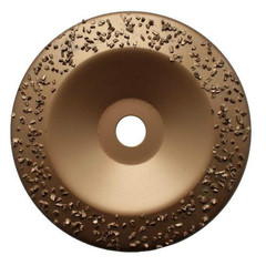 Чашка твёрдосплавная ПРАКТИКА 180 х 22 мм наклонный, зерно # 8 крупное (Арт. 773-613)