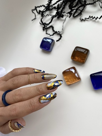 Пленки для маникюра IBDI NAILS 22 ARABESQUE SNAKE