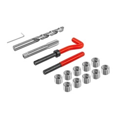 Thorvik TRIS10125 Набор для восстановления резьбы M10x1.25, 15 предметов 53176