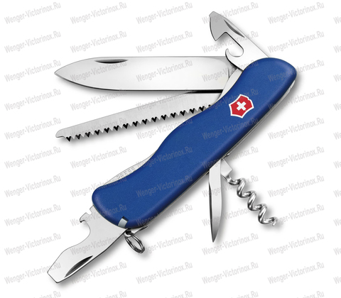 Складной нож Victorinox Forester Blue (0.8363.2R) 111 мм, 12 функций, цвет синий - Wenger-Victorinox.Ru