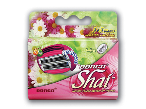 DORCO SHAI Sweetie 4’S смен.кассеты с 6лез.и с гиб.катриджем
