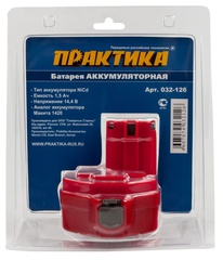 Аккумулятор для MAKITA ПРАКТИКА 14,4В, 1,5Ач, NiCd, (032-126)