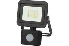 Прожектор светодиодный ЭРА 20Вт 6500К 1600Лм 100x130x45 IP65 с датчиком движения регулируемым, Б0043585