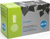 Картридж лазерный Cactus CS-CB401AV голубой (7500стр.) для HP CLJ CP4005, CP4005DN, CP4005N