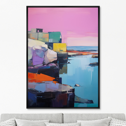 ArtNoMore - Репродукция картины на холсте Landscape collection, To the sea, No 1, 2024г.