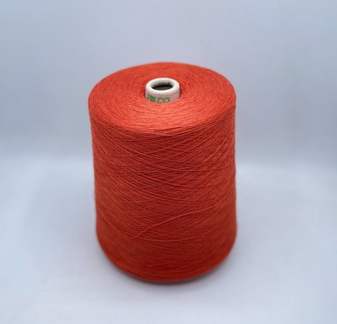 Folco (пр.Италия). 2/36 1800м/100гр, 50% меринос, 50% акрил, цвет-Оранжевый, арт.31538