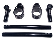 Клипоны для мотоцикл, диаметр 50 мм, черные