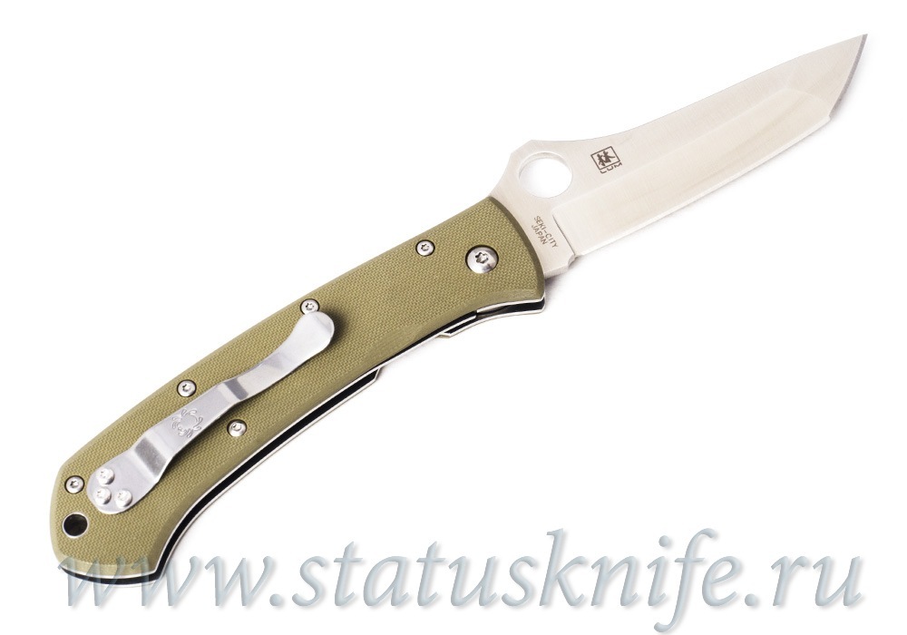 Нож Spyderco C46GPOD Lum Tanto M390