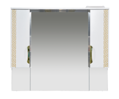 Зеркало-шкаф MISTY Престиж - 105 золотая патина