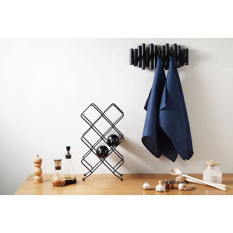 Набор кухонных полотенец 2шт Tkano Essential льняной темно-синий