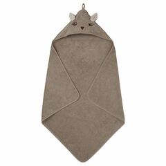 Полотенце банное детское IKEA TROLLDOM (ТРОЛЛДОМ), Коричневый, 80х80 см