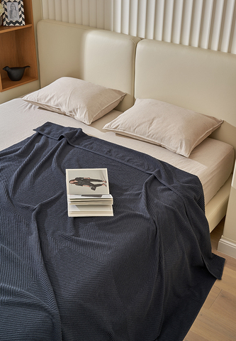 Простыня для укрывания 150x190 Luxberry Fitness иссиня-черная