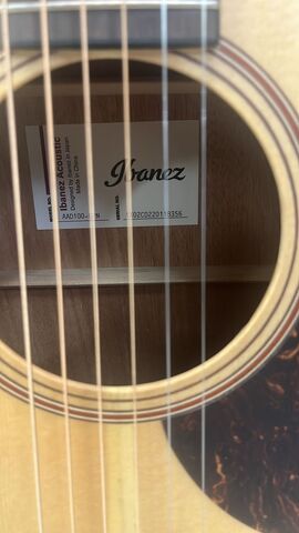IBANEZ AAD100-OPN акустическая гитара
