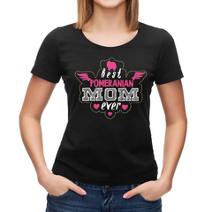 Футболка "Лучшая мама Померанского Шпица"