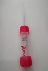 20.1288 Микроветт СВ 200 (устройство для исследования проб крови Microvette с коагулянтами и антикоагулянтами) с ЭДТА-К3, розовая крышка, 100 шт/уп. Sarstedt AG & Co.,Германия