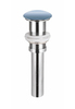 Донный клапан с керамической накладкой; голубой матовый, без перелива Ceramica Nova CN2000ML