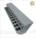 Кормушка для кур навесная Экономка 90 см с крышкой