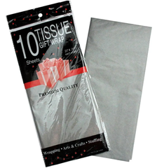 Бумага тишью Серая 50х66 см (10 листов)