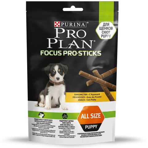 Pro Plan снек FocusPro Sticks (курица) 126г