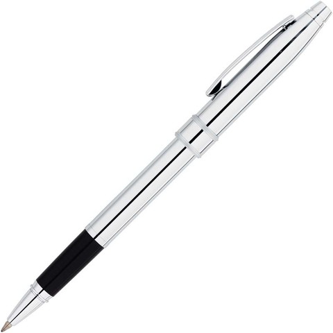 Ручка-Роллер Selectip Cross Stratford. Цвет - серебристый. ( AT0175-1 )