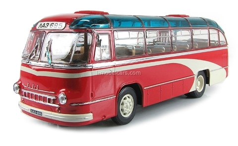 LAZ-695B Bus 1958 red Ultra Models 1:43