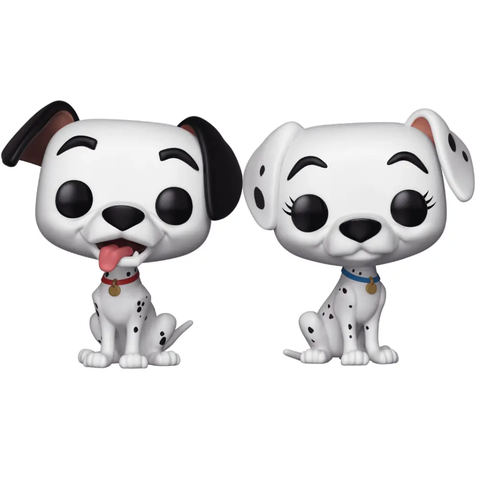 Набор фигурок Funko POP! Disney 101 Dalmatians: Pongo & Perdita (Pop in a Box Exc)