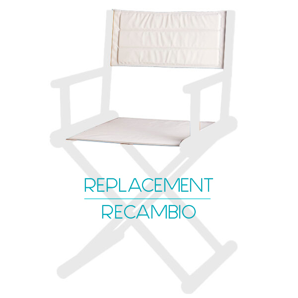 Olefin canvas replacement director chair ecru, Marine Business