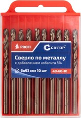 Сверла по металлу CUTOP Profi (упаковки по 5/10 шт)