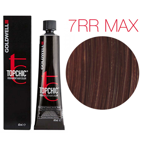 Goldwell Topchic 7RR MAX (соблазнительный красный) - Стойкая крем-краска