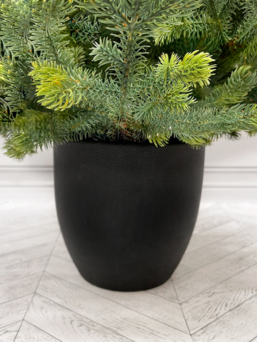 Ель TreeDeLuxe Кремлевская премиум 100% литая 90см в кашпо зеленая