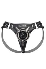 Черные трусики для страпона RealStick CALIBER - 