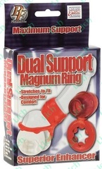 Клубничное эрекционное кольцо MAGNUM RING