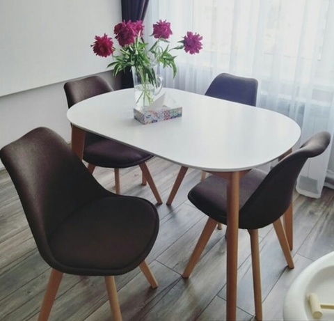 Интерьерный кухонный стул Sephi Eames / PP / Ткань
