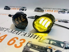 ПТФ LED (2хрежимные) на Lada Kalina, Lada Granta, Lada Largus