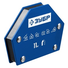 ЗУБР УМ-6, 11 кг, угольник магнитный для сварочных работ, Профессионал (40055-11)