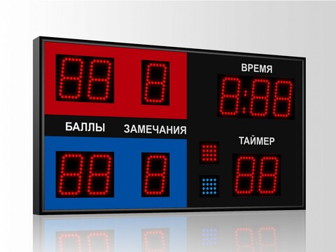 Табло для самбо Импульс 710-D10x11-S2