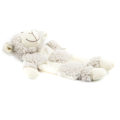 AROMADOG игрушка для собак Овечка 30 см с 3 пищалками, серый