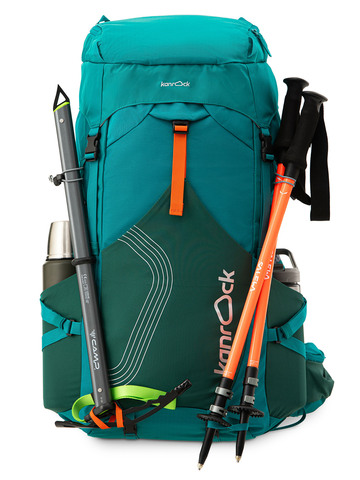 Картинка рюкзак туристический Kanrock Cruiser 45 Sea Green - 21