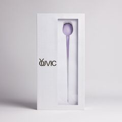 Сиреневый вибростимулятор в форме розы Youvic - 