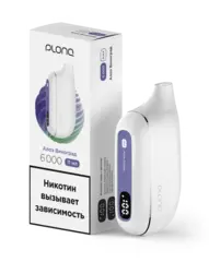 PLONQ MAX 6000 Алоэ Виноград (Ч/З)