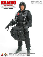 Фигурка Джон Рэмбо из фильма Рэмбо Первая кровь 2 Hot Toys