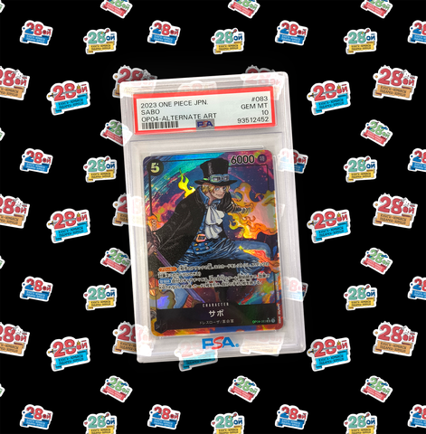 Коллекционная карточка One Piece (Japan) (PSA 10) Sabo (OP04-083)